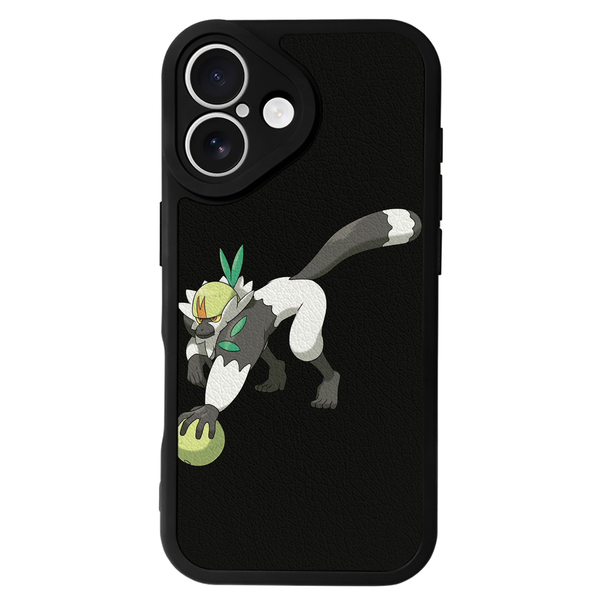 （画像用） ポケットモンスター Pokémon 【iPhone 16シリーズ対応】シリコンスマホケース（レザー調） 材質：シリコン